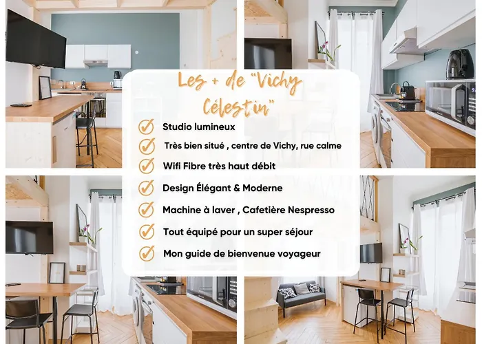 Celestin Marie Celine Rdc Hypercentre Lumineux Апартаменты