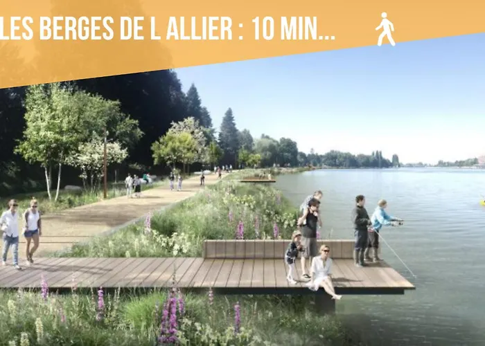 Апартаменты Celestin Marie Celine Rdc Hypercentre Lumineux Виши